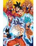 Макси плакат GB eye Animation: Dragon Ball Super - Goku's Transformations - 1t