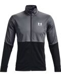 Мъжки суитшърт Under Armour - Pique, сив/черен - 1t