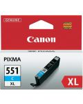 Мастилница Canon - CLI-551XL C, за PIXMA IP 7250, Cyan - 1t