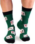 Мъжки чорапи Pirin Hill - Colour Cotton Rock, размер 43-46, зелени - 1t