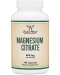 Magnesium Citrate, 180 капсули, Double Wood - 1t