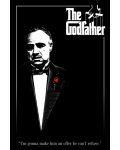 Макси плакат Pyramid - The Godfather (Red Rose) - 1t