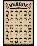 Макси плакат Pyramid - Beards (The Art of Manliness) - 1t