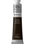 Маслена боя Winsor & Newton Winton - Черна, 200 ml - 1t