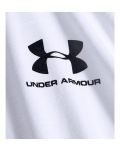 Мъжка блуза Under Armour - UA Sportstyle Left Chest Logo, бяла - 5t