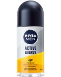 Nivea Men Рол-он против изпотяване Active Energy, 50 ml - 1t