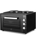 Малка готварска печка Elekom - EK 7005 OV, 1500W, 60 l, черна - 1t