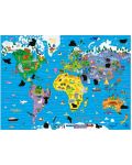 Магически пъзел Galt - Карта на света, 50 части - 3t