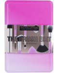 Makeup Revolution Подаръчен комплект The Brush Edit, 9 части - 3t