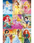 Макси плакат Pyramid - Disney Princess (Collage) - 1t