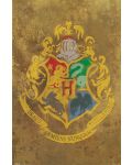 Макси плакат Pyramid - Harry Potter (Hogwarts Crest) - 1t