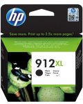 Мастилница HP - 912XL, за OfficeJet 801x/Pro802x, черна - 1t