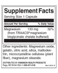 Magnesium Glycinate, 133 mg, 90 капсули, Swanson - 2t