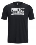 Мъжка тениска Under Armour - Protect This House, черна - 1t