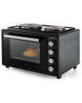 Малка готварска печка Muhler - MC-3522, 3300W, 35 l, черна - 4t