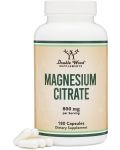 Magnesium Citrate, 180 капсули, Double Wood - 4t