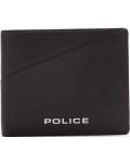 Мъжки портфейл Police - Boss, с RFID защита, тъмнокафяв - 1t