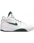 Мъжки обувки Nike - Air Flight Lite Mid,  бели/зелени - 3t
