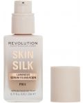 Makeup Revolution Фон дьо тен-серум Skin Silk, F10.5, 23 ml - 1t