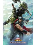 Макси плакат Pyramid - Thor Ragnarok (Thor And Hulk) - 1t