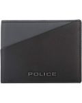 Мъжки портфейл Police - Boss, черен с тъмносиньо - 3t