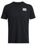 Мъжка тениска Under Armour - Color Block Logo , черна - 1t