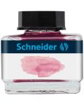 Мастило за писалка Schneider - 15 ml, роза - 1t