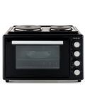 Малка готварска печка Muhler - MC-3522, 3300W, 35 l, черна - 1t