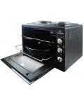 Малка готварска печка Elekom - EK 7005 OV, 1500W, 60 l, черна - 2t