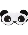Маска за сън I-Total Panda - Черно-бяла - 1t