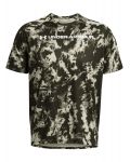 Мъжка тениска Under Armour - Tech ABC Camo, зелена - 1t