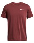 Мъжка тениска Under Armour - HW LC Logo Repeat , червена - 1t