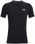 Мъжка тениска Under Armour - HeatGear Fitted , черна - 1t