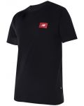 Мъжка тениска New Balance - Sport Essentials Logo Graphics, размер М, черна - 1t