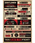 Макси плакат Pyramid Movies: Fight Club - Infographic - 1t