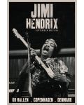 Макси плакат Pyramid - Jimi Hendrix (Copenhagen) - 1t