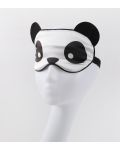 Маска за сън I-Total Panda - Черно-бяла - 3t