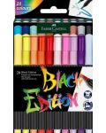 Маркер-четка Faber-Castell Black Edition - 20 цвята - 1t