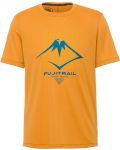 Мъжка тениска Asics - Fujitrail Logo SS Top, жълта - 1t