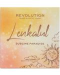 Makeup Revolution Lenkalul Палитра сенки Sublime Paradise, 9 цвята - 3t
