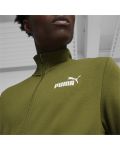 Мъжки спортен екип Puma - Clean Sweat Suit , зелен/черен - 4t