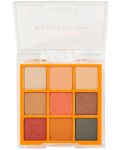 Makeup Revolution Neon Палитра сенки Orange Blaze, 9 цвята - 2t