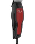 Машинка за подстригване Wahl - Home Pro 100 Combo, 1-25 mm, червена - 2t