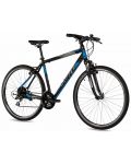 Мъжки велосипед със скорости SPRINT - Sintero, 28″, черен/син - 2t