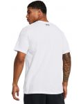 Мъжка тениска Under Armour - Foundation , бяла - 3t