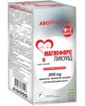 Магнефорс Ликуид, 2500 mg, ягода, 10 + 2 стика, Abo Pharma - 1t