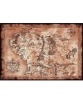 Макси плакат ABYstyle Movies: Lord of the Rings - Map - 1t
