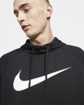 Мъжки суитшърт Nike - Dri-Fit Graphic,  черен - 6t