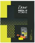 Dove Men+Care Комплект Sport - Дезодорант и душ гел, 150 + 250 ml + ластици за тренировка - 1t
