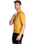 Мъжка тениска за колоездене Ziener - Nagnus , жълта - 4t